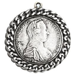 M&uuml;nze Maria Theresia gerahmt