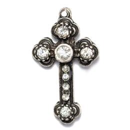 Kreuz mit Strass Steine